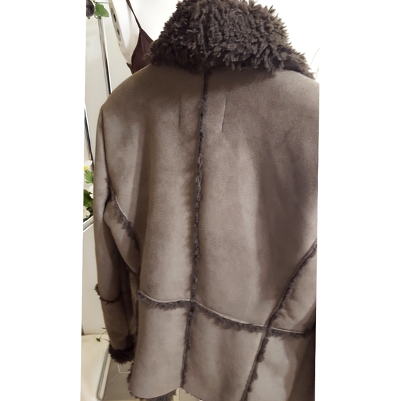 Nitrogen☆Faux shearling/ sherpa jacket - Picture 5 of 10